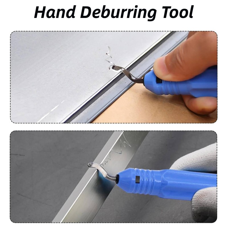 11Pcs Deburring Tool Kit – Precision Hand Deburring Set for