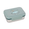 LÄSSIG Children’s Lunch Box, Stainless Steel Breakfast Box, Sustainable, for