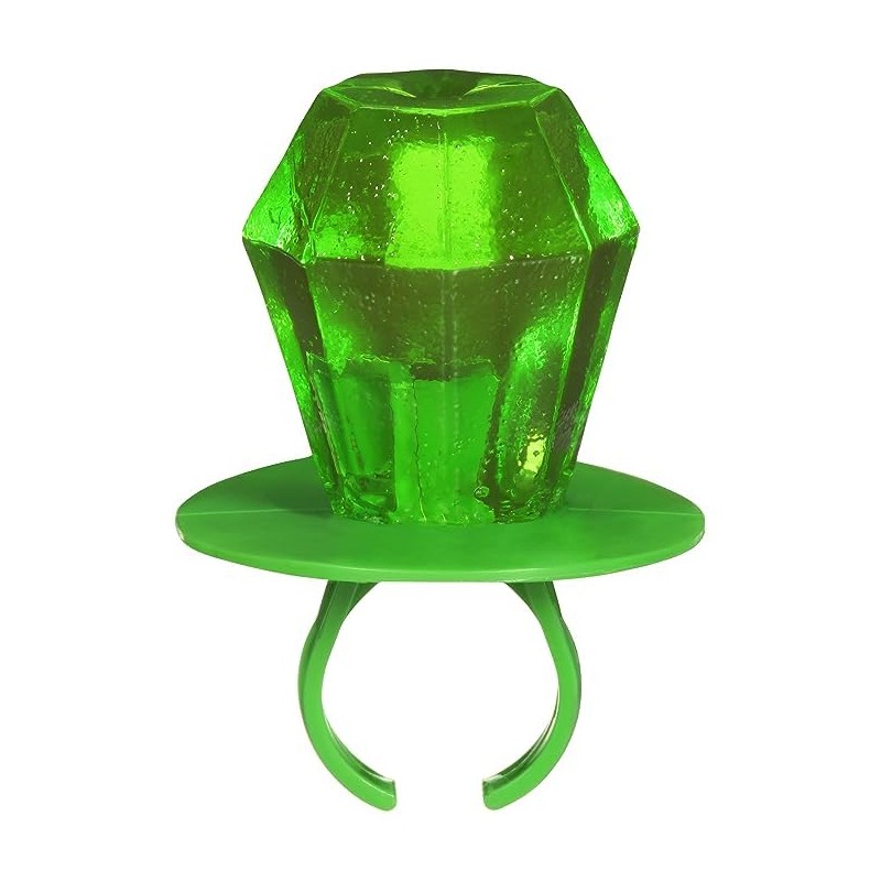 Ring Pop Colorfest, GREEN (Watermelon) - 10 Count by Lyza's