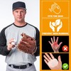 4 PCS Professional Baseball Hand Guard Pads,Palm Pads & Thumb