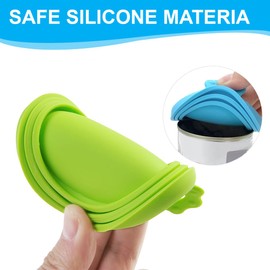 4 Stück Dosendeckel für Tiernahrung,Dosendeckel Katzenfutter,Universal Premium Silikon deckel für Haustier Futteraufbewahrung