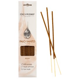Palo Santo Resin Incense Sticks for Smoking Jiri and Friends 100% Natural Pack of 15 Palo Santo Resin Incense
