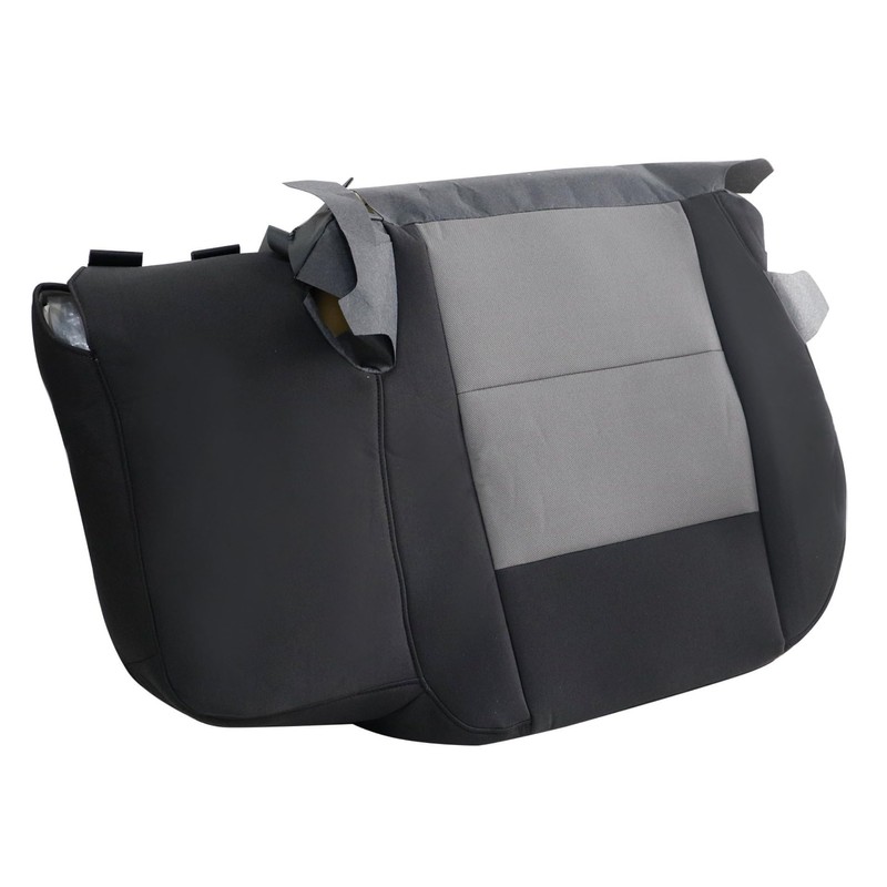 Driver Side Bottom Replacement Cloth Seat Cover Ebony Black/Med Flint