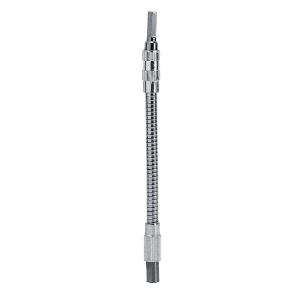 Bendy Drill bit Extension + Flexible 200mm Extension Magnetic Screwdriver Flexible Drill Shaft Bit Electronic Screwdriver Bit Holder 1/4 inch Replacement Accessory
