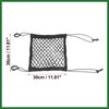 Motoforti Car 2 Layer Mesh Organizer Pet Barrier Backseat Mesh