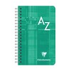Clairefontaine - Ref 8589C - Wirebound Indexed Notebook (50 Sheets)