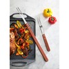 New Star Foodservice | Commercial Grade BBQ Fork, Wood Handle