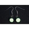 Miniblings Lime Earrings Pendant Fruit Lime Phosphorescent Cocktail – Handmade