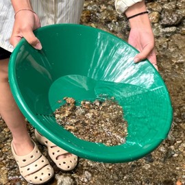 Gold Panning Tool Panning Dish 2ea