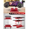 RC Tool Kit Screwdriver Set (Flat, Phillips, Hex) Metal Holder,