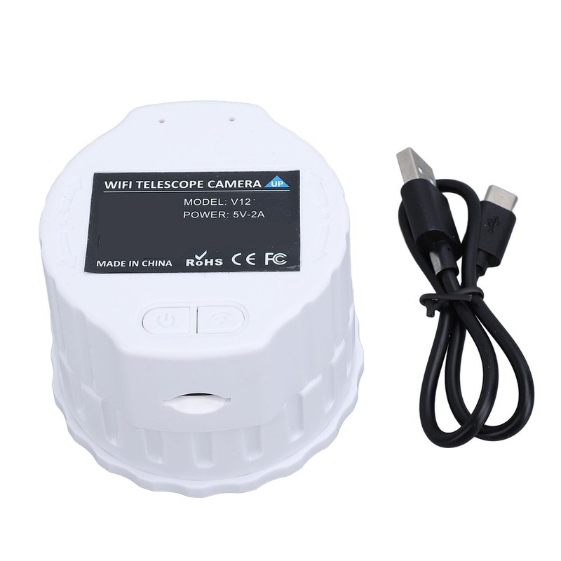 WiFi Telescope Eyepiece Camera, 4MP Electronic Eyepiece Camera, 2K Video
