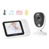 3.5in TFT Wireless Digital Baby Monitor IR Night Vision Intercom