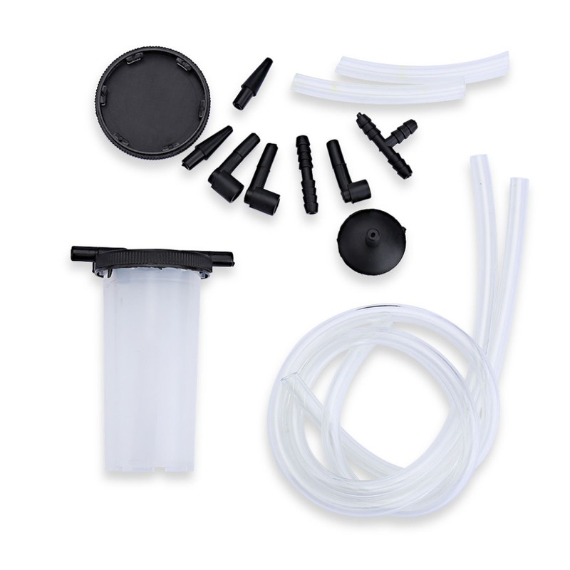 Handheld Vacuum Pump Tester Set Hose Adapter Storage Tank Sealing