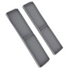 2PCS Stove Top Shelf Silicone Spice Rack Magnetic Back 2