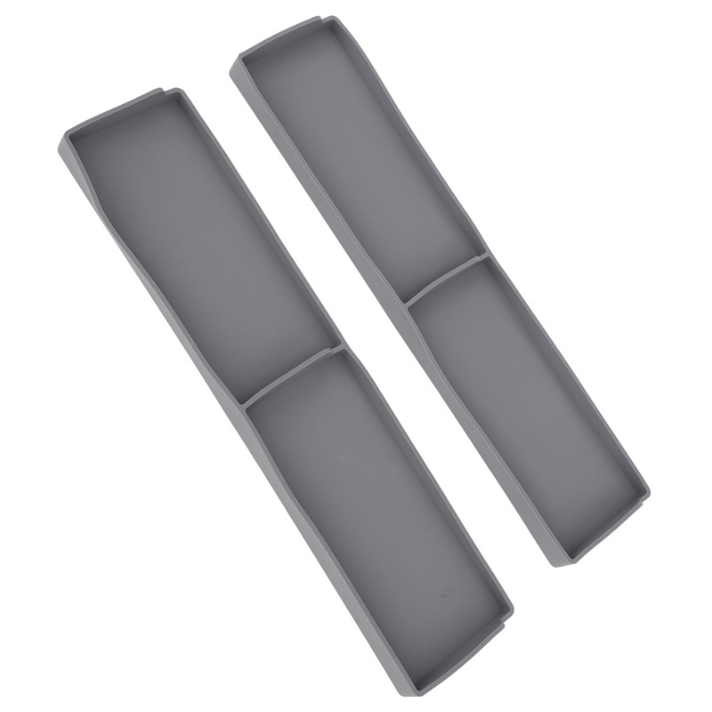 2PCS Stove Top Shelf Silicone Spice Rack Magnetic Back 2