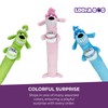 Multipet Loofa Dog Plush Toy w/ Birthday Hat - Squeaky