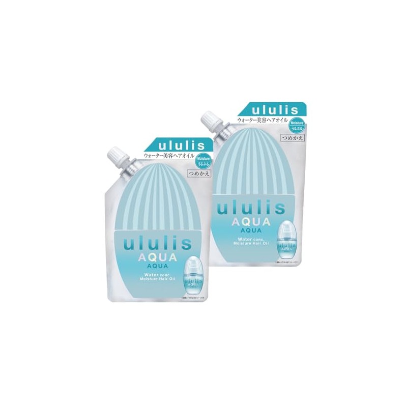 Urlis ululis (AQUA) Hair Oil Refill Set of 2 (2.6