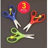 Baker Ross E7376 Spring-Loaded' Kids Scissors (Pack of 3) for