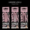 PARSA Beauty LOV.U Professional Tweezers (Pink) - with Slanted Grip
