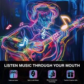 Amos Music Lollipop Candy Suckers, Audio Singing Lollipop Sugar Free, Unique Lover Gift, Individually Wrapped Watermelon Flavor