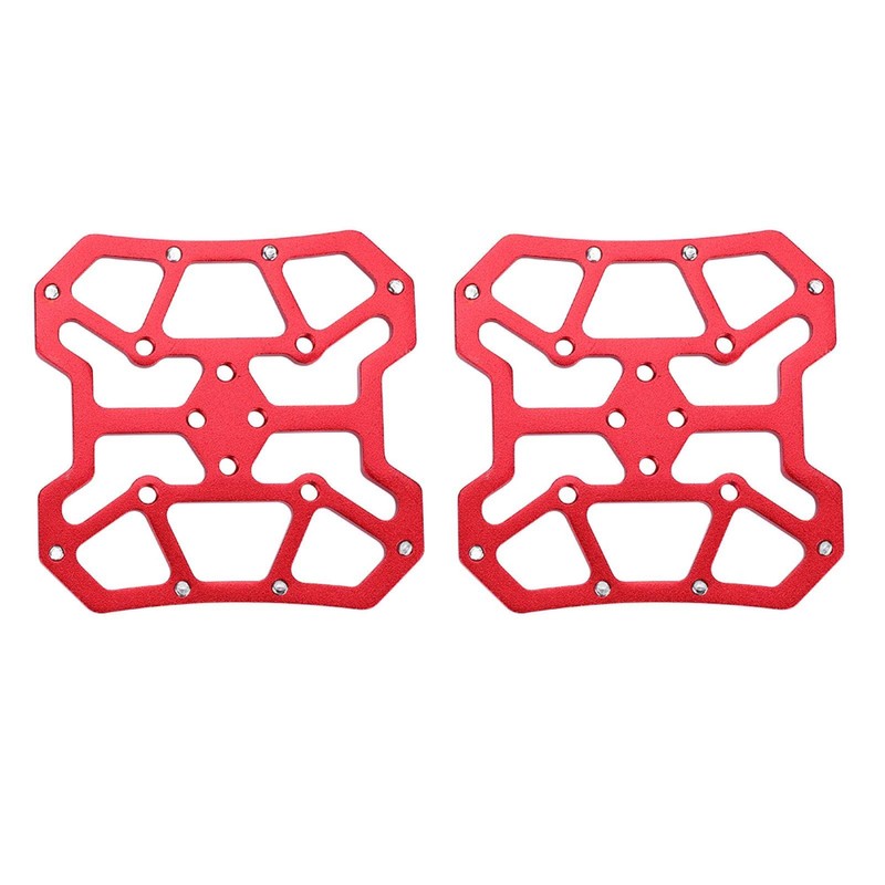 Eddwiin 1 Pair Aluminum Alloy Bike Bicyle Clipless Pedal Platform