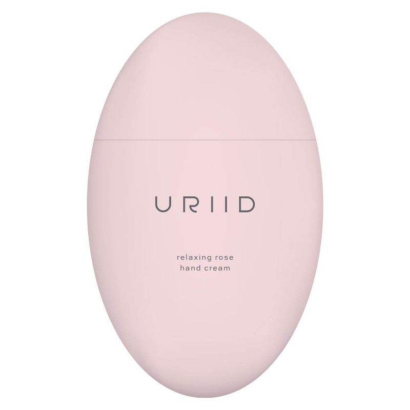 Crema/loción relajante para manos Uriid con rosa, manteca de karité