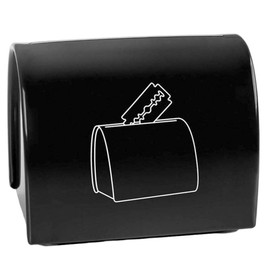 Shaver Disposal Case Safe Sharps Storage Bank Salon Razor Slice Recycling Container Box for Men
