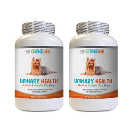 MY LUCKY PETS LLC Natural Dog UTI - Dog Urinary Health Formula - Helps with Incontinence and Bladder Issues - Immune Boost - Dog Cranberry Supplement - 2 Bottles (180 Treats)
