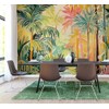 Pretty Palms Multicolor Wall Mural, MUR369M