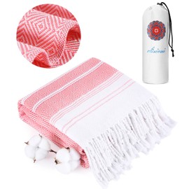 Cotton Turkish Beach Towels Quick Dry Sand Free Women Happy Birthday Gift Ideas Mom Mother Daughter Wife Sister Girlfriend Her Teacher Best Friend Retirement 50th 40th 30th Godmother Proposal Husband