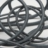 FUJIYAMA RIBBON Retroreflective Stretch Cord, 0.1 inch (3 mm), Gray,