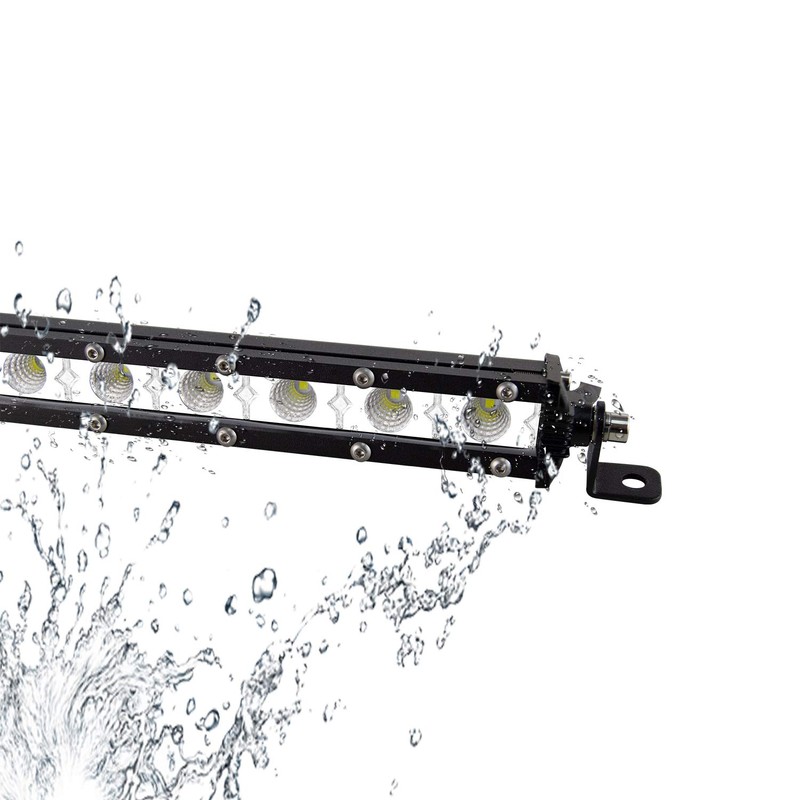 SKYWORLD 25 inch 120W Single Row LED Light Bar Low