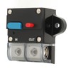 DC24V Resettable Circuit Breaker High Temperature Resistant Manual Reset Button