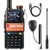 BAOFENG UV-5RM PLUS GPS Ham Radio Handheld, 10W Long Range