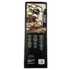 Evergreen Wine Rack, 11 Bottle Capacity, Black