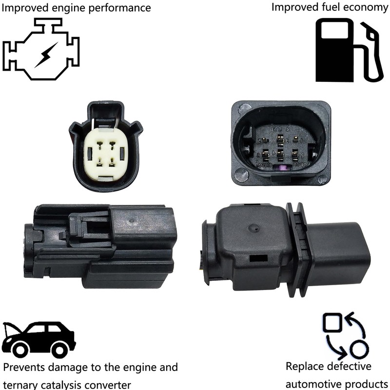 Dropwater 2 Pairs Upstream and Downstream O2 Oxygen Sensors Replacement