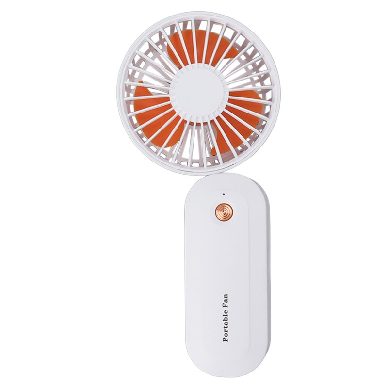 Portable Neck Fan Mini Hanging Handheld 3 Speed Battery Operated