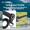 KIMISS Motorcycle Accelerator, Universal Electric Scooter Speed Throttle Grip with