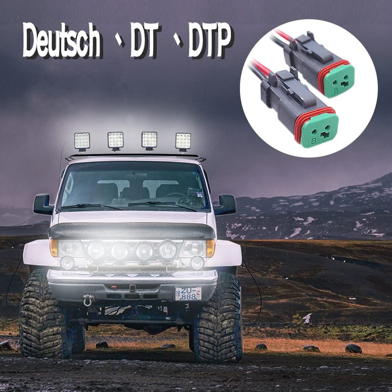 BAR AUTOTECH 2 Leads Deutsch Dual Outputs DT Connectors DT