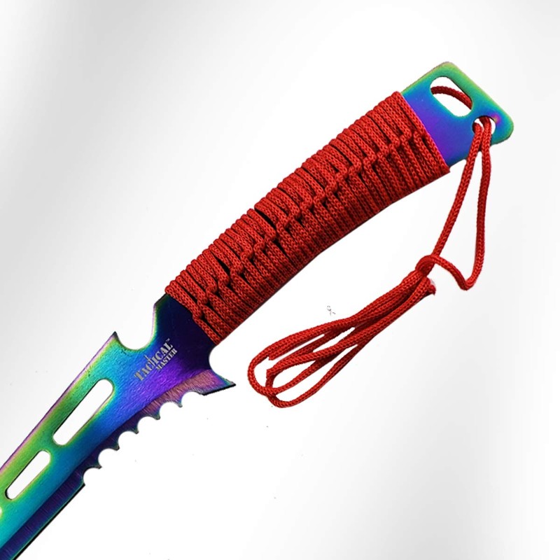 Tactical Master 26 Inch Fixed Blade Machete with Three Fixed