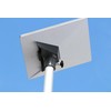 EEZ RV Products Retractable Aluminum Pole (16 Gauge)-10ft with Starlink