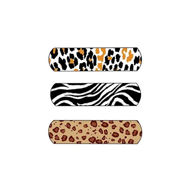 Safari Bandages, 3/4"x3", 100 Stat-Strips, Great for Kids & Adults