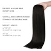 HOTBANANA Seamless Clip in Hair Extensions 16 inch 130g 7pcs