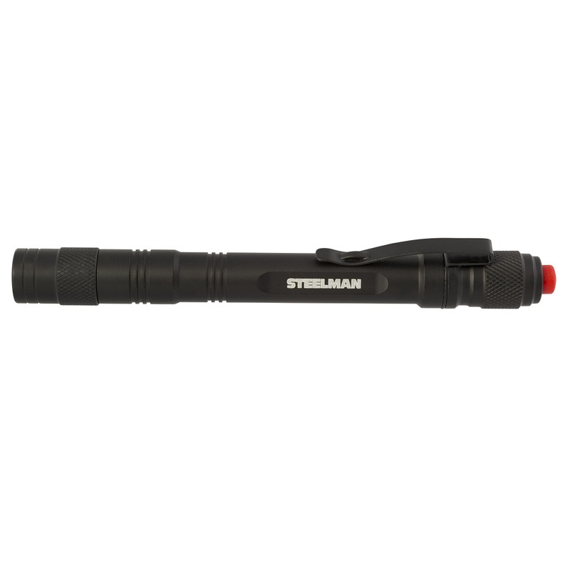Steelman LED Inspection Pen Light, Powered by 2 AAA Batteries,