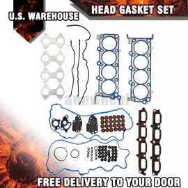 Unbranded Fit 04-06 Ford F-150 F250 Lincoln Navigator 5.4L SOHC Head Gasket Set 24-Valves