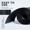 6” W X 10’L Black Floor Cord Cover for Office