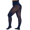 CozyWow Plus Size Tights for Women 80D Soft Solid Color