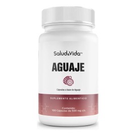 Aguaje Natural Peruano 1500 mg por porción (3 al día) 100 Cápsulas S&V Sin Gluten y Sin OMG