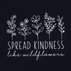 ROSEPARK Womens Graphic Tees Spread Kindness Cute T Shirts Black