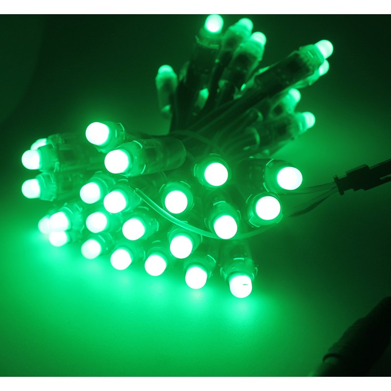 REXTiN® WS2811 Pixels Digital Addressable LED String Lights Waterproof RGB